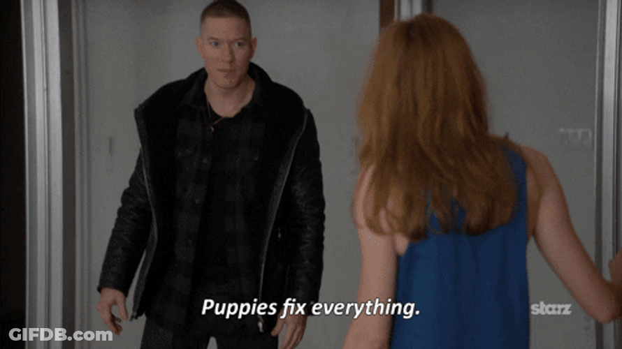 Puppies Fix Everything Power GIF