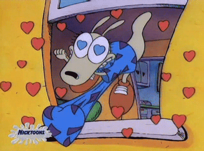 Puppy Love Heart GIF