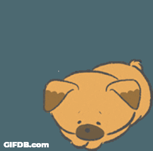 Puppy Sticker GIF