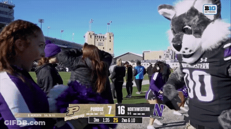 Purdue Vs Northwest Football Game GIF