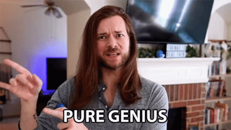 Pure Genius Wood Hawker GIF