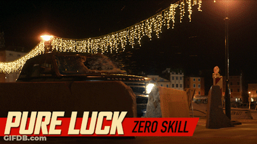 Pure Luck Zero Skill GIF