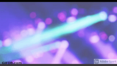 Purple And Blue Background With Adobe Spark GIF