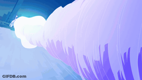 Purple And Blue Background With Light GIF