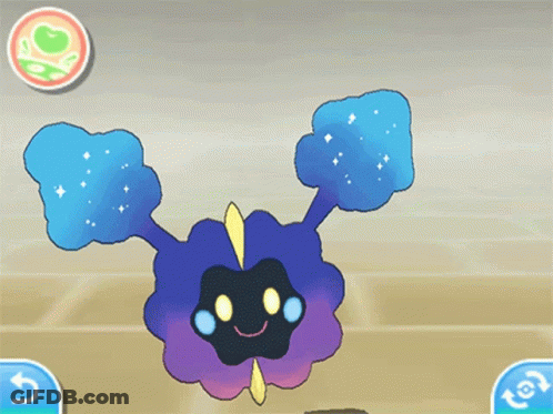 Purple And Blue Pokemon With Yellow Nose GIF