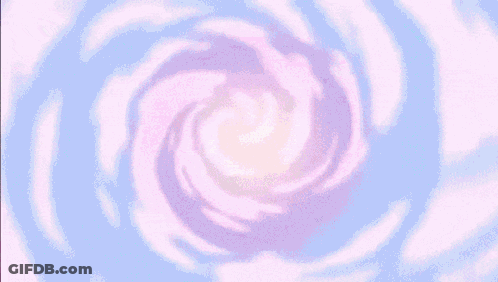 Purple And Blue Swirl With Light From Center GIF