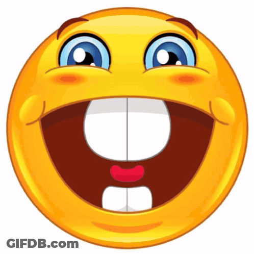 Purple And Pink Cartoon Character With Crossed Eyes And Sharp Teeth GIF