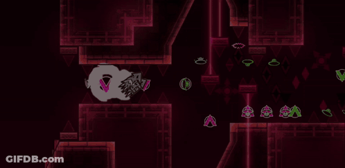 Purple And Pink Video Game Background GIF