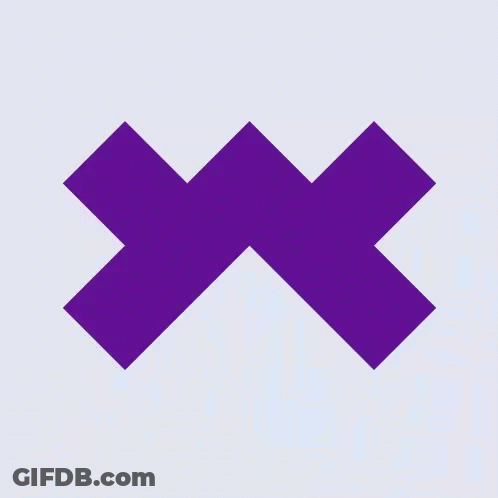 Purple And White Squares Are Arranged In A Diagonal Pattern GIF