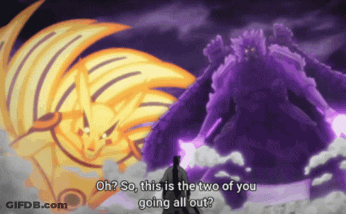 Purple And Yellow Monster Oh So This Is The Two Of You Going All Out GIF