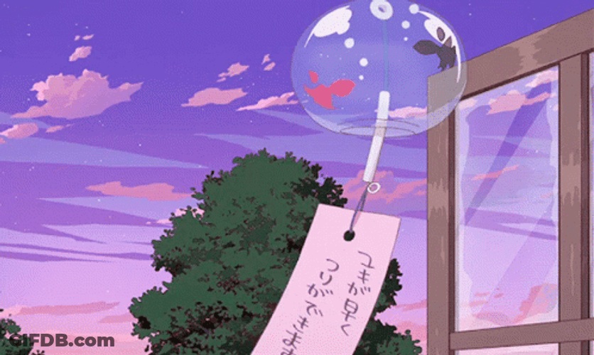 Purple Anime Aesthetic GIF
