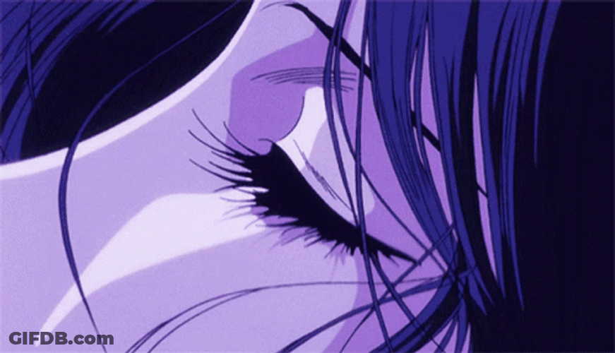 Purple Anime Eyes GIF