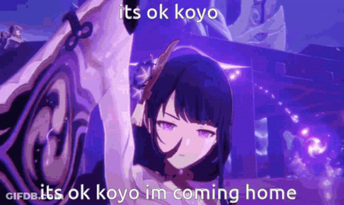 Purple Anime Girl Holding Sword GIF