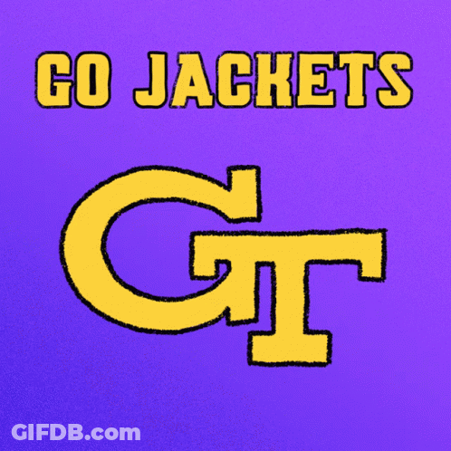 Purple Background Bee Jackets GIF
