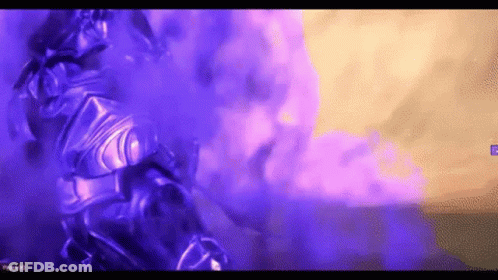 Purple Background Me When I Bring The Shadow GIF