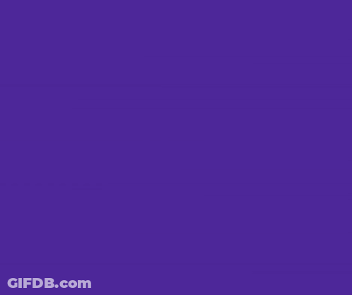 Purple Background With Fireworks And 2025 GIF
