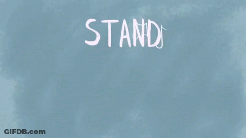Purple Background With For A Painted In Blue GIF