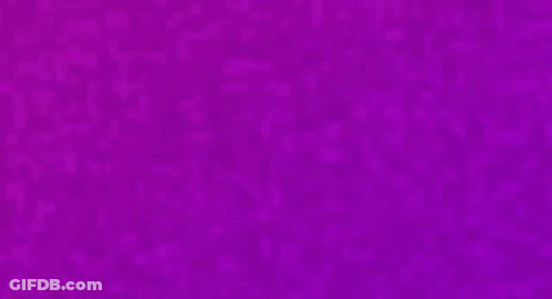 Purple Background With Girl Silhouette Face GIF