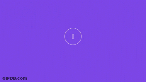 Purple Background With Icons GIF