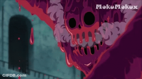 Purple Background With Mokumokux GIF