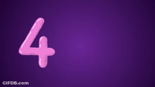 Purple Background With Pink Heart Saying Post GIF