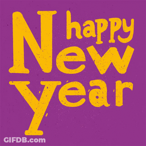 Purple Background With Two Yellow Circles And Center Circle GIF