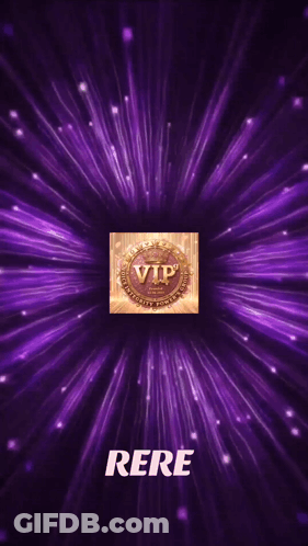 Purple Background With VIP Integrity Power & Gold Logo GIF