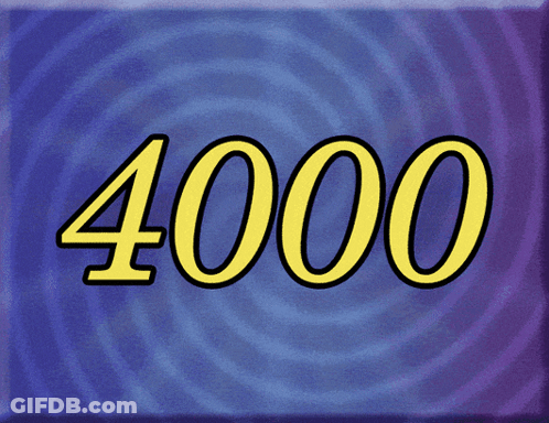 Purple Background With Yellow Number 2292 GIF