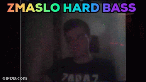 Purple Background Zmaslo Hard Bass GIF
