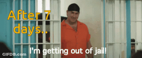 Purple Bunny Giving Peace Sign In Blue Sky GIF