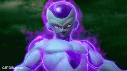 Purple Cartoon Character Standing In Front Of Green Background GIF