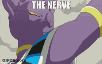 Purple Cartoon Character The Nerve GIF