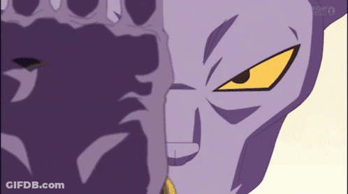 Purple Cartoon Character With Yellow Eye GIF