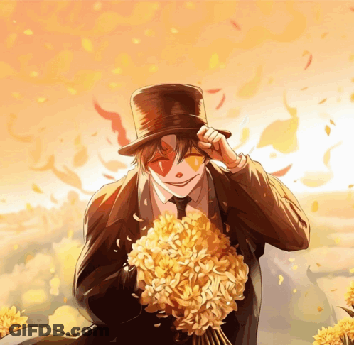 Purple Cartoon Mohawk Gold Chains Says April Fools GIF
