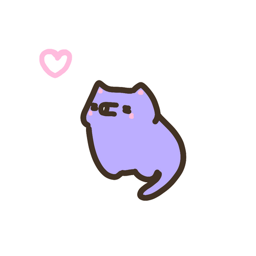 Purple Cat Noot Noot Meme GIF