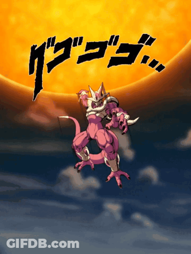 Purple Dragon Flying In Front Of Large Sun GIF