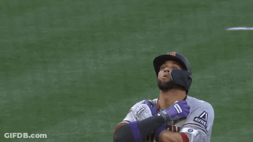 Purple Dragon With Green Leaf Saying The Club Can't Even Handle Me GIF