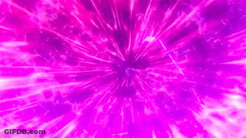Purple Fireworks Display In Sky GIF