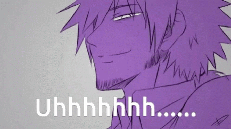 Purple Guy Cat Meow GIF