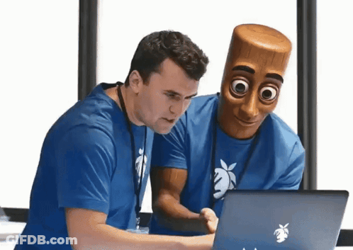Purple Hair Man On Inside Edition GIF