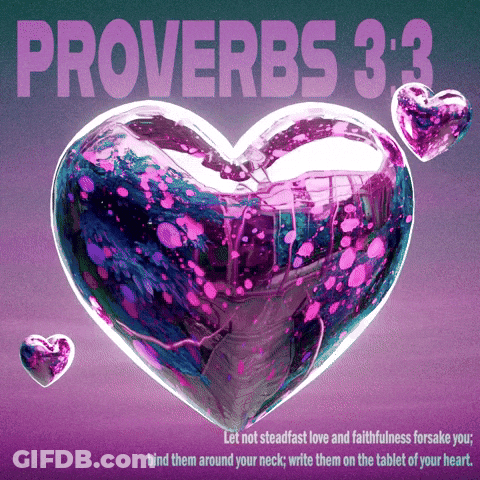 Purple Heart Proverbs 3 GIF