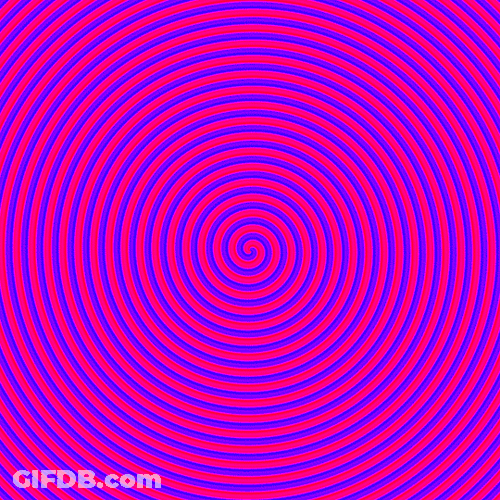 Purple Illusion Hypnosis Spiral GIF