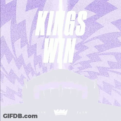Purple Kings Win Poster GIF