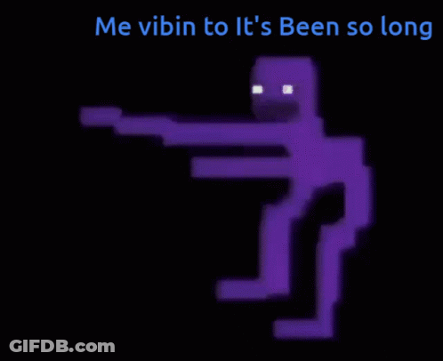 Purple Man Vibin To Its Been So Long GIF