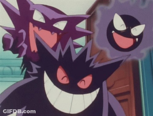 Purple Monster Big Smile GIF