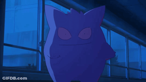 Purple Monster Big Smile GIF
