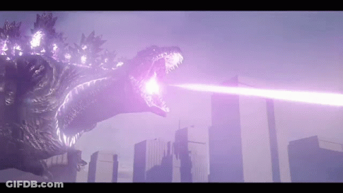 Purple Monster Mouth Light GIF