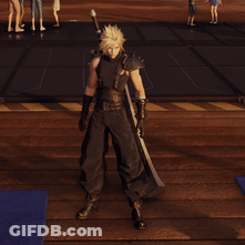 Purple Monster With Horns Number 9 On Blue GIF