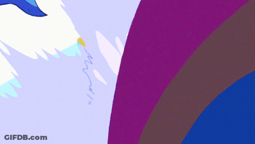 Purple Monster With Sword GIF