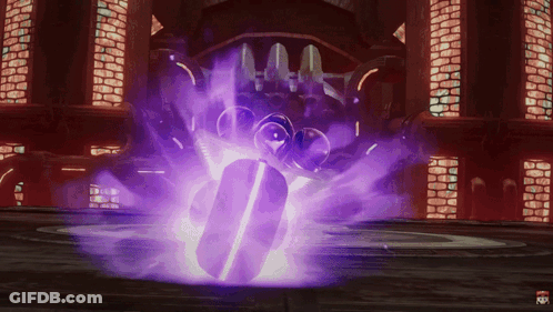 Purple Object With Purple Glow GIF